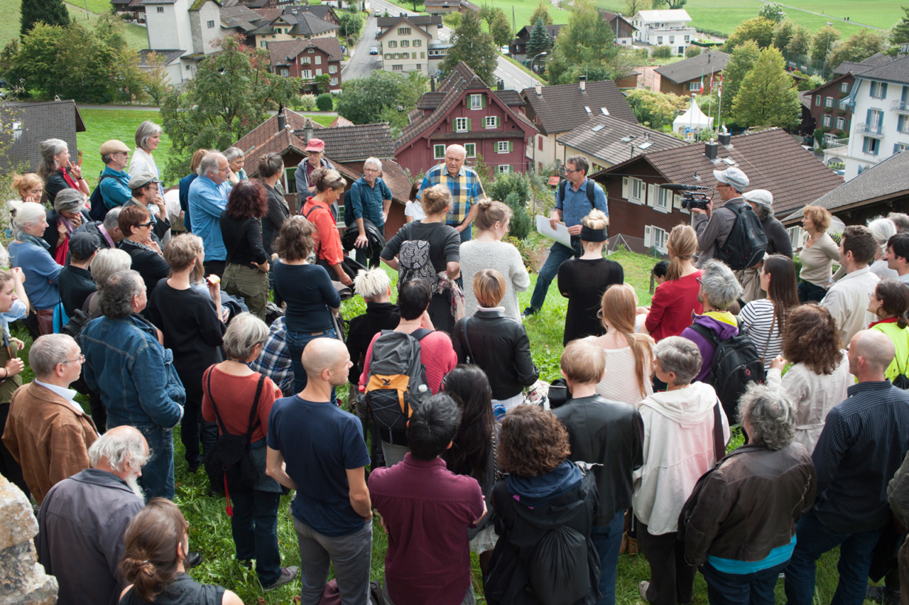 Translocal Performance Art Giswil 2014
